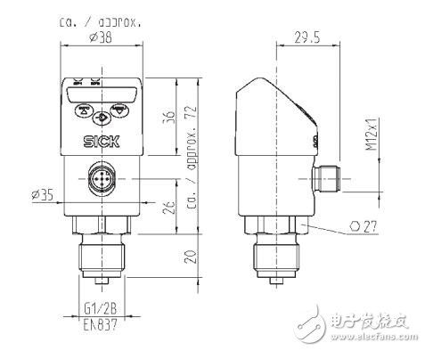 基于PBS電子式壓力開關結構