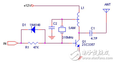 遙控紅外線超再生接收電路的設計與實現