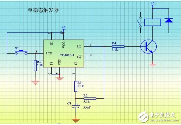 CD4013的雙D觸發器介紹