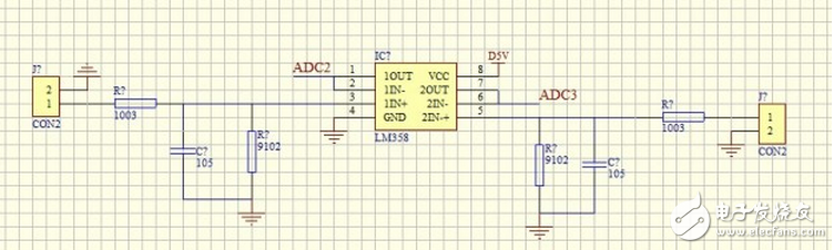 LM358電壓跟隨器設計方案