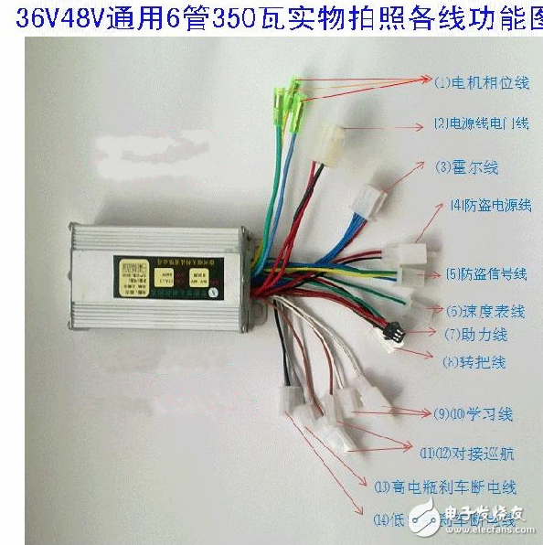 電動車控制器的接法