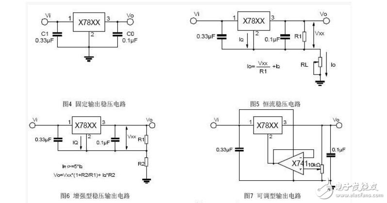 LM7805封裝外形圖