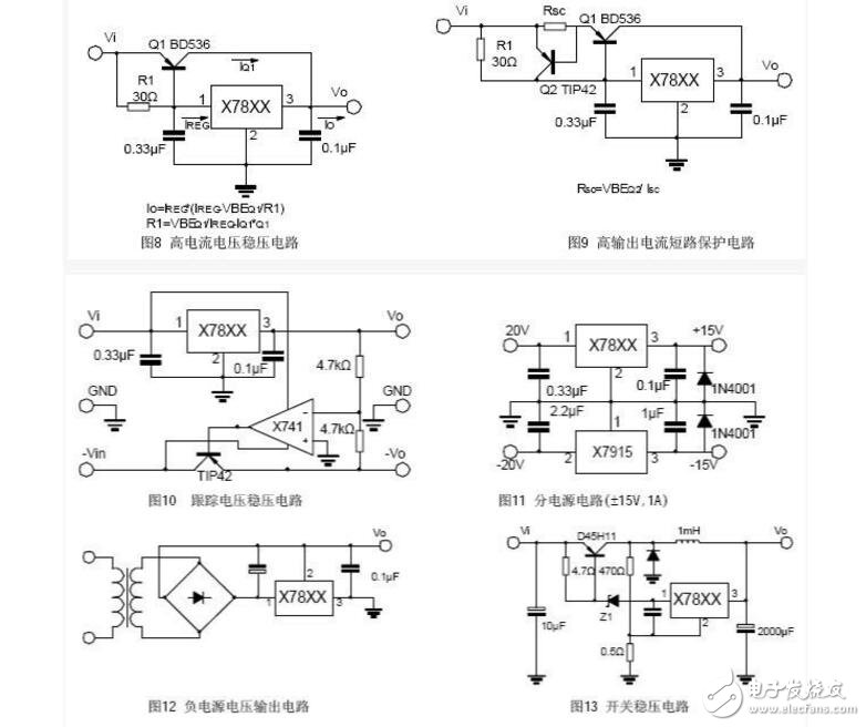 LM7805封裝外形圖