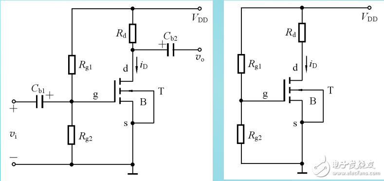 MOSFET放大電路（圖解分析）