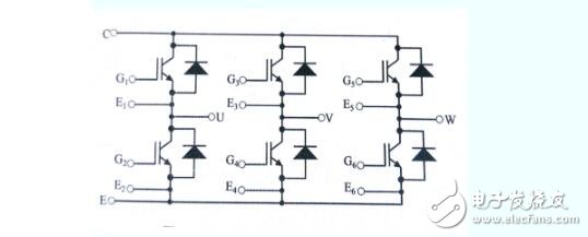 IGBT模塊不同的內部結構和電路圖分析