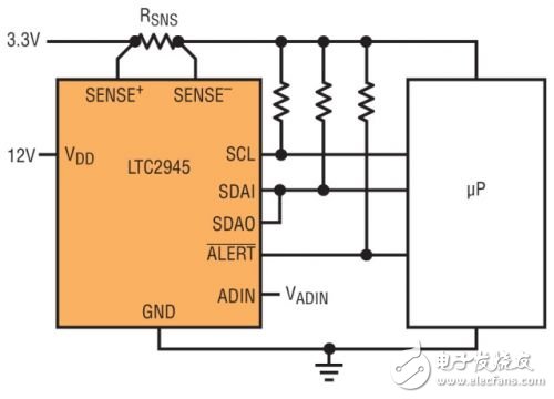  軌至軌電源監(jiān)視高達(dá) 80V 或甚至更高的電壓