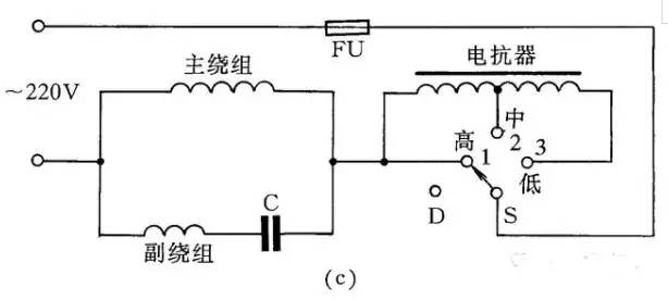 電動(dòng)機(jī)、吹風(fēng)機(jī)接線圖解（含單相電容、三相異步電動(dòng)機(jī)、單三相吹風(fēng)機(jī)）