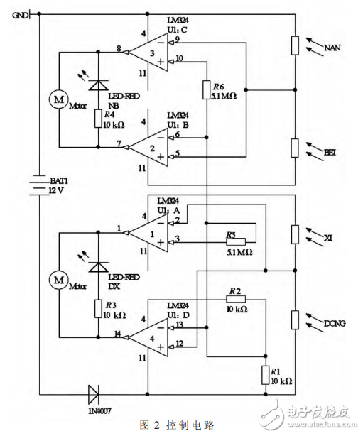 基于比較器lm324的光電探測(cè)器控制電路的設(shè)計(jì)與實(shí)現(xiàn)