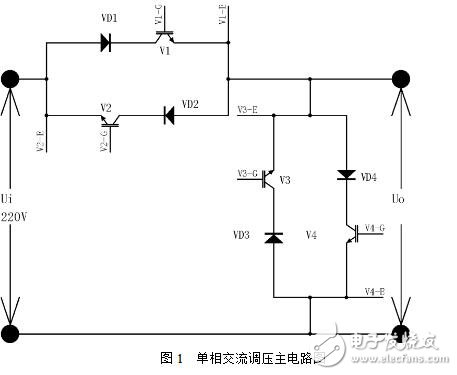 SG3525的新型單相交流調(diào)壓電路