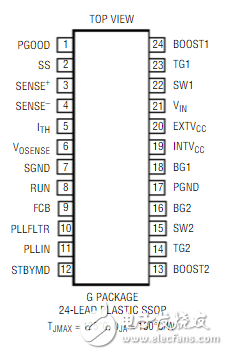 ltc3780引腳圖及功能