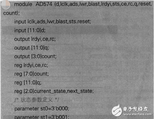 利用CPLD實現AD574控制器的設計