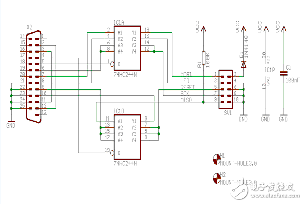 74hc244工作原理詳解_引腳圖及功能_電氣參數及應用電路