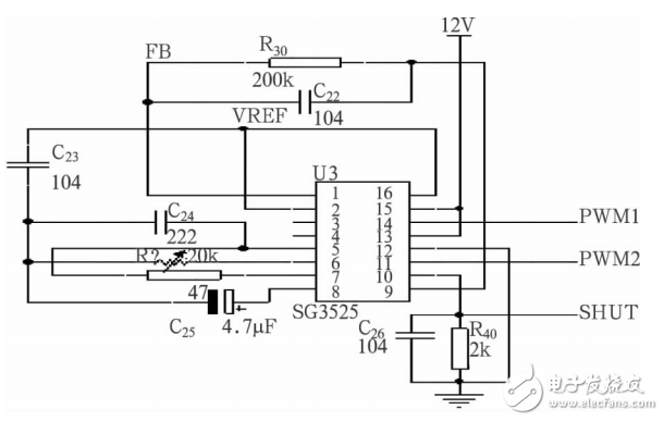 基于SG3525的220V逆變器用直流升壓電路的設計與特性分析