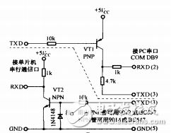 RS232C/TTL電平轉換和串口取電