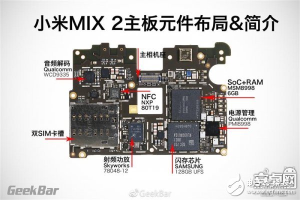 全面拆解全面屏 小米MIX2詳盡拆解報(bào)告