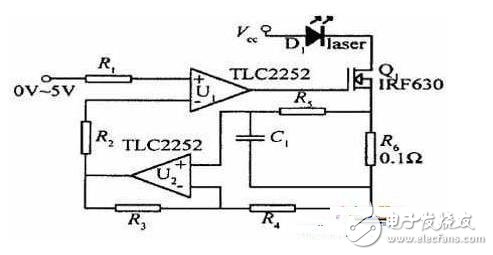 半導體激光控制器電路原理分析
