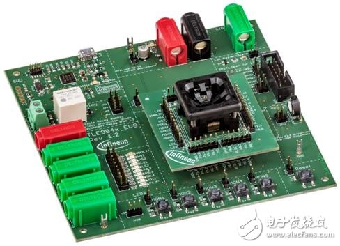 TLE9842-2QX主要特性_PCB設計圖