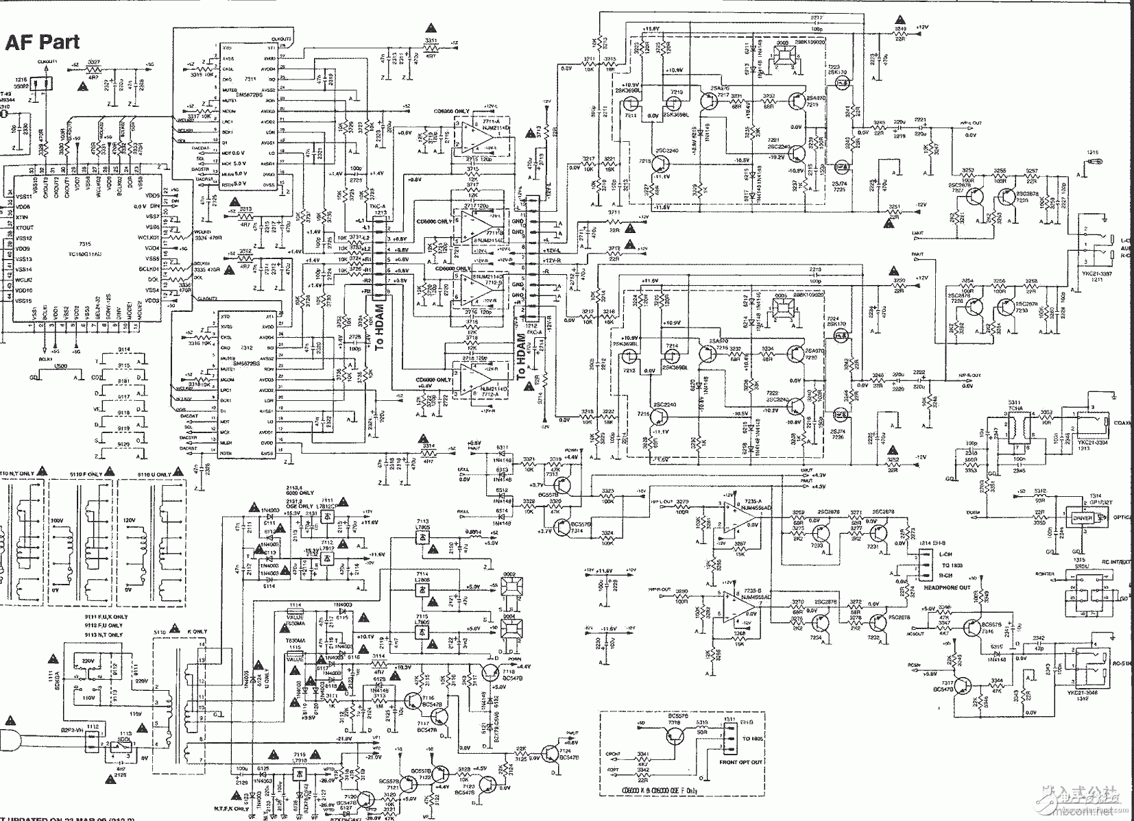 經(jīng)典膽機(jī)線路圖集馬蘭士CD6000唱機(jī)DAC.GIF