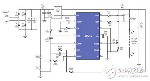 基于一種低壓交流電的高燈源LED照明設(shè)計(jì)